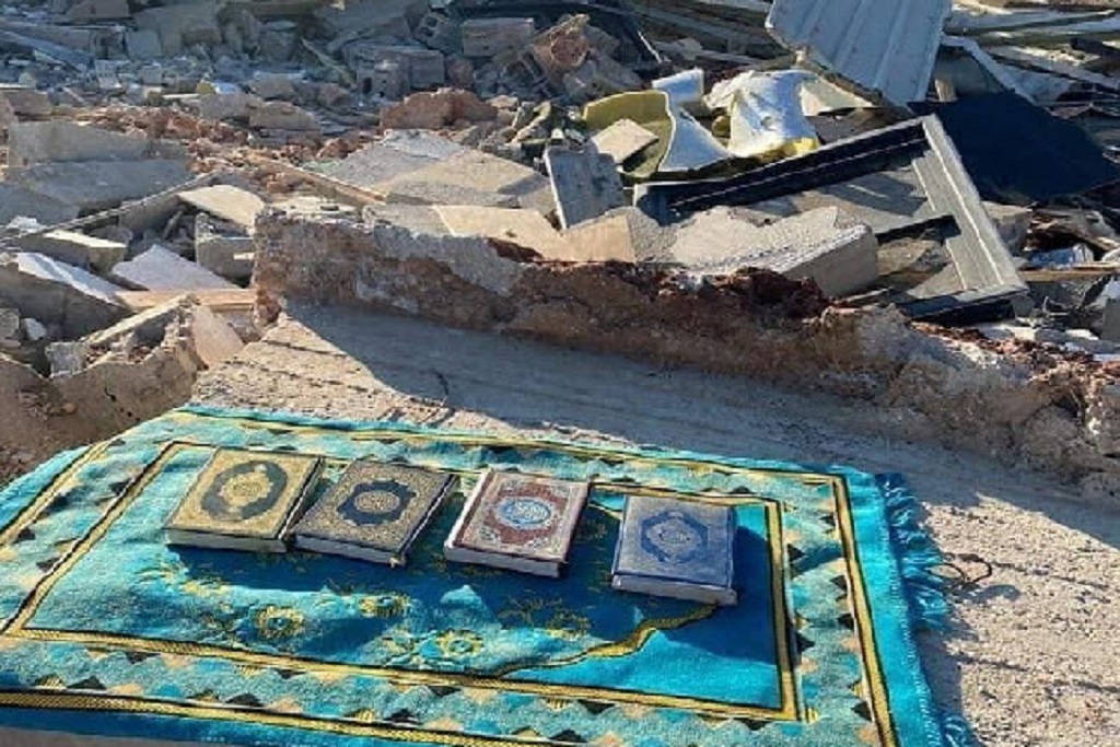 Israeli forces demolish Palestinian mosque, other structures in occupied West Bank