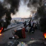 Lebanese protesters block roads, burns tires over economic hardships