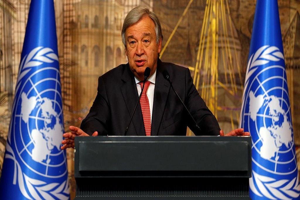 ‘Two-state solution’ the only path to guarantee Palestinian aspirations: Guterres
