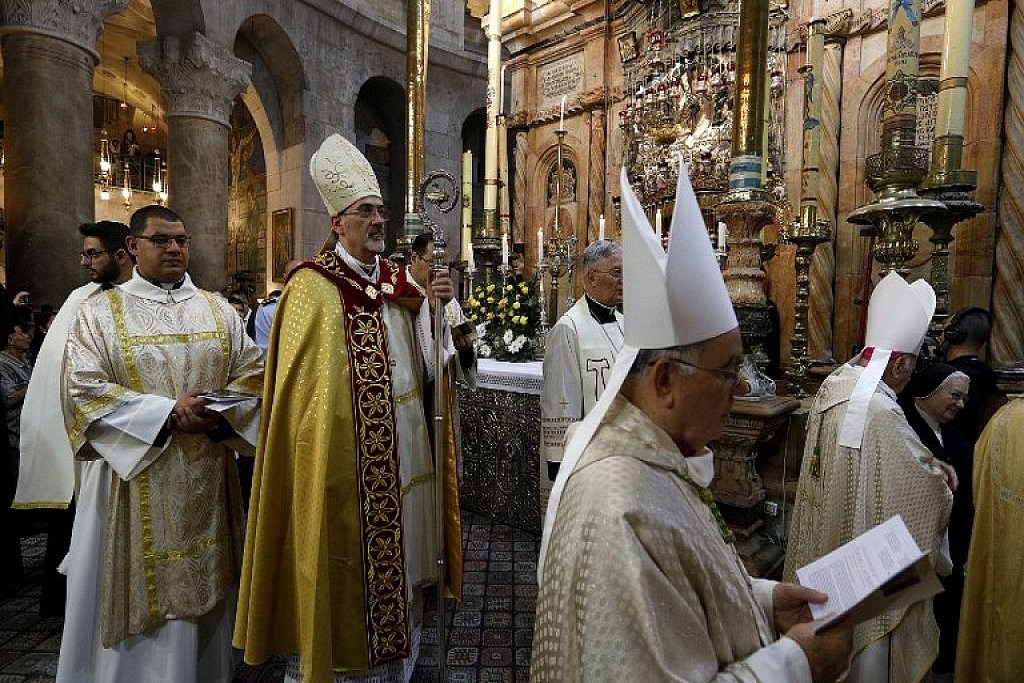 Church leaders in al-Quds slam Israel for anti-Christian bias, failure to stop attacks on holy sites