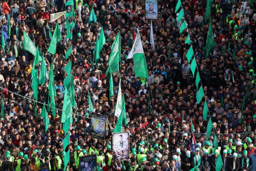 Hamas armed wing launches military drill in Gaza