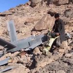 Army forces, allies shoot down intruding Saudi-led spy drone in northwestern Yemen