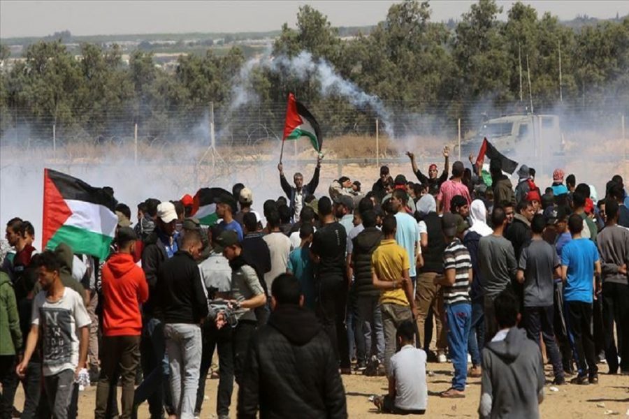 Red Crescent: 30 Palestinians injured in anti-settlement protests near Nablus