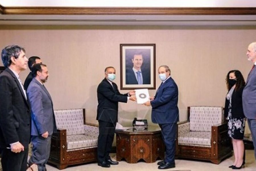 Syrian foreign minister hails Iran’s support for the Syrian government