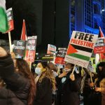 Protesters gather in London to condemn Israel’s ethnic cleansing of Palestinians