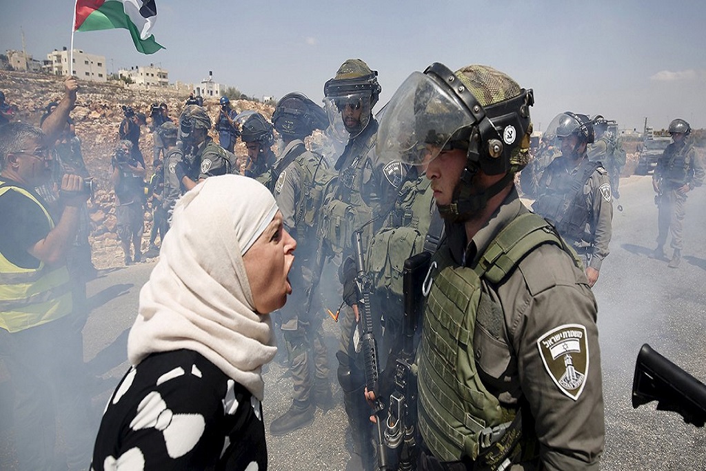 US declare their support for Israel against Palestine