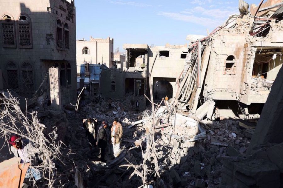 Another attack of the Saudi aggressor coalition on ‘Sana’a’ Yemen