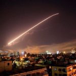 Israeli airstrikes on the outskirts of Damascus