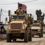 Syrian children drive American convoy out of their village with stones and sticks