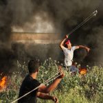 At least 163 Palestinians injured while protesting the Zionist flag march