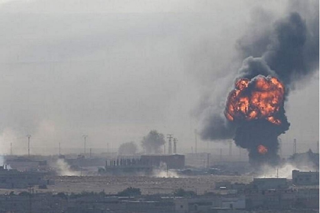 Rockets hit US military base in Syria