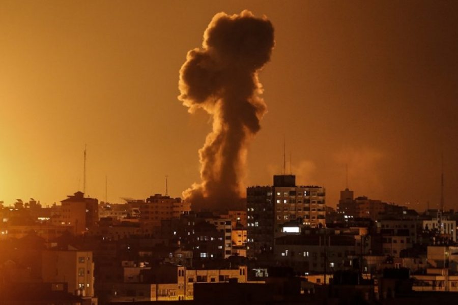 Israeli aerial attacks target different sites in Gaza