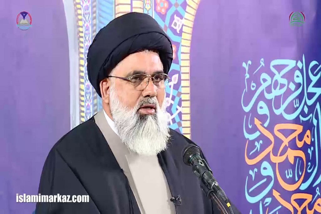 Assessment of religiousness by Imam Sajjad (a)/Compromising on religion for world leads to destruction: Allama Syed Jawad Naqvi