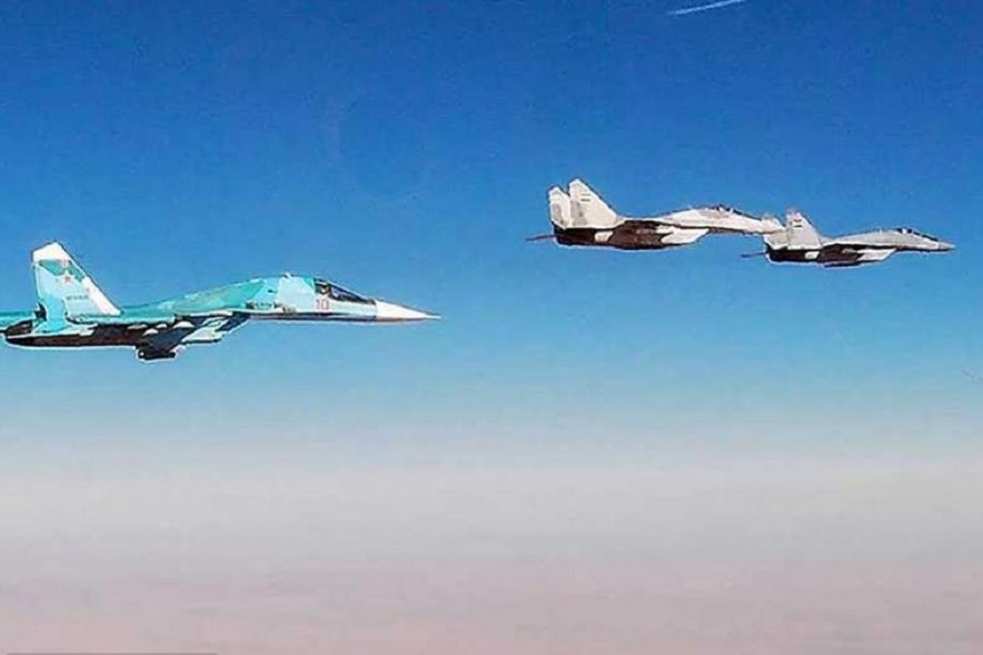 Syrian, Russian fighter jets stage joint air patrol over occupied Golan Heights