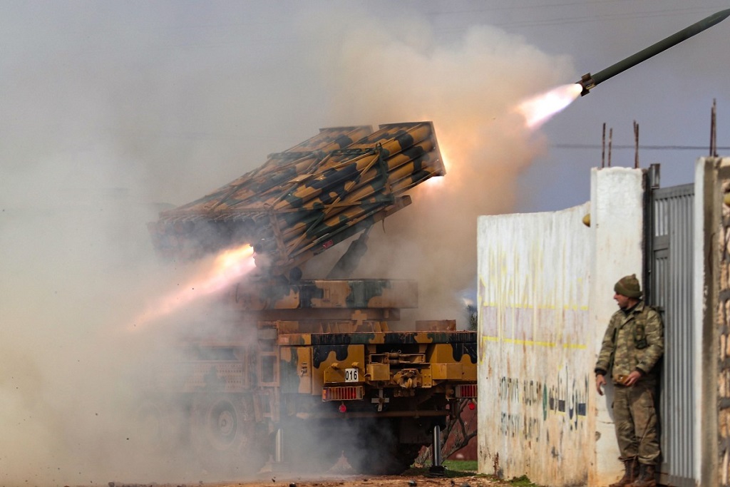 Turkish military bombards Western Syrian province of Aleppo’s villages