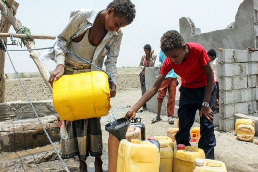 The Saudi coalition contaminated the water resources of western Yemen with radioactive materials