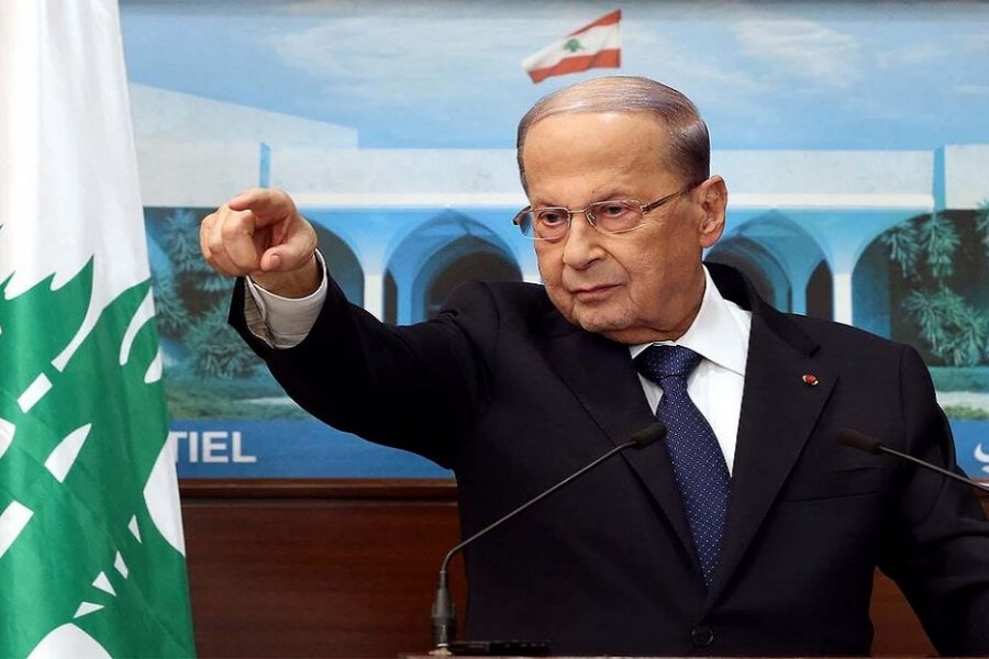 Lebanese President rebukes intlernational efforts’ to keep Syrian refugees in Lebanon