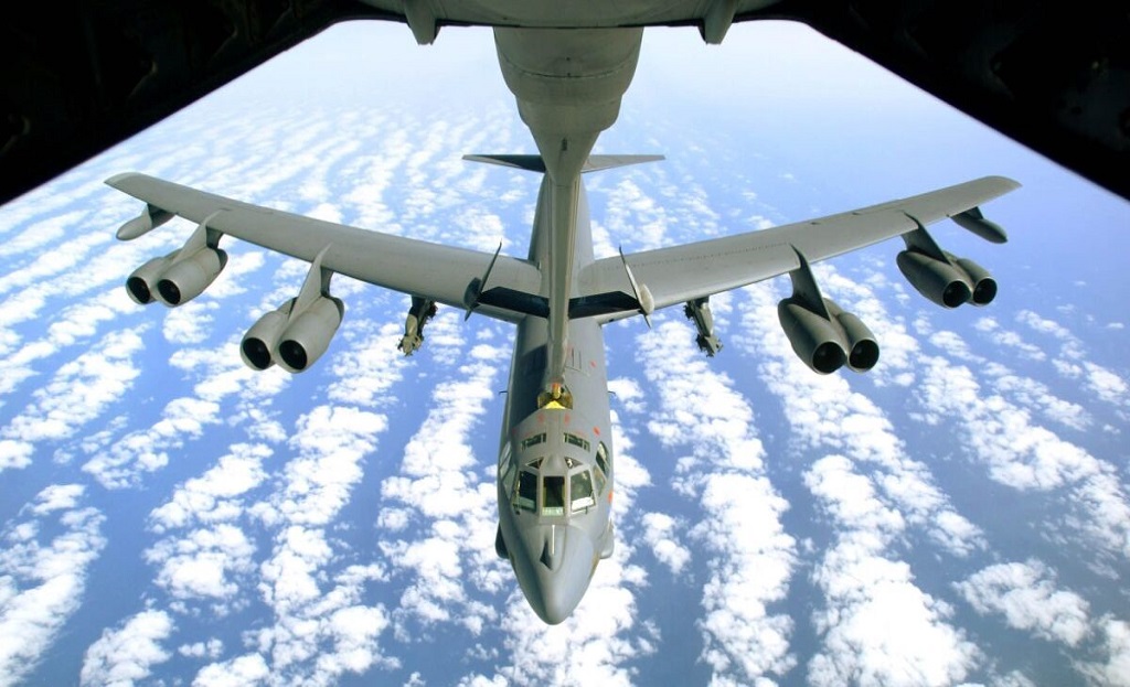 Nuclear-capable B-52 bombers spotted flying over Middle East amid tensions with Tehran