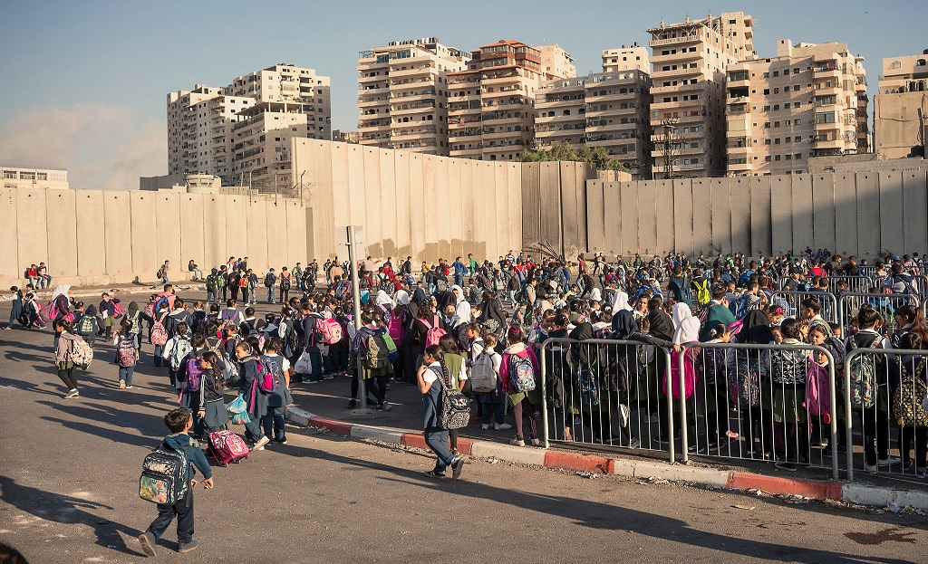 At least 100,000 Palestinians trapped in the Shufat refugee camp by Israeli forces