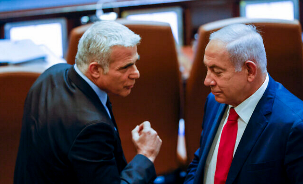 Netanyahu: Yair Lapid surprisingly surrendered to Hezbollah’s demands