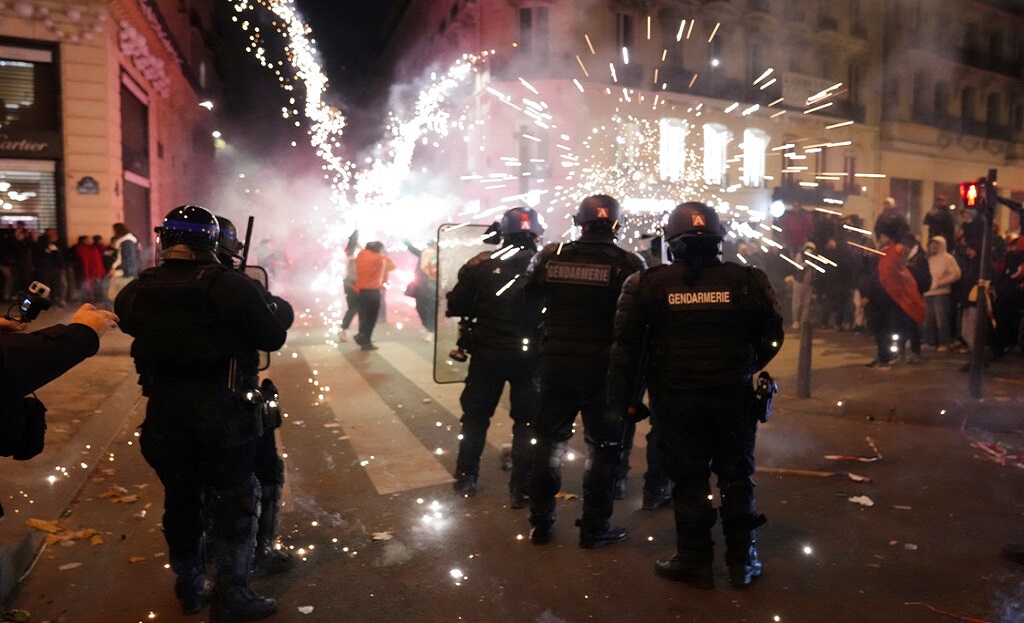 Riots break out in many French cities after their world cup defeat