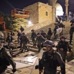 Jewish settlers destroy Aqsa Mosque under police guard