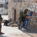 Zionist attack on Palestinian demonstrations in Hebron