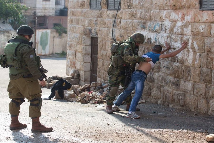 Zionist attack on Palestinian demonstrations in Hebron