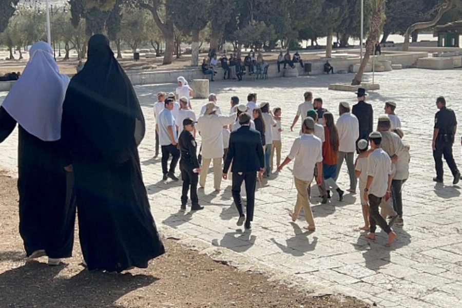 Trouble as more settlers defile Aqsa Mosque under police watch