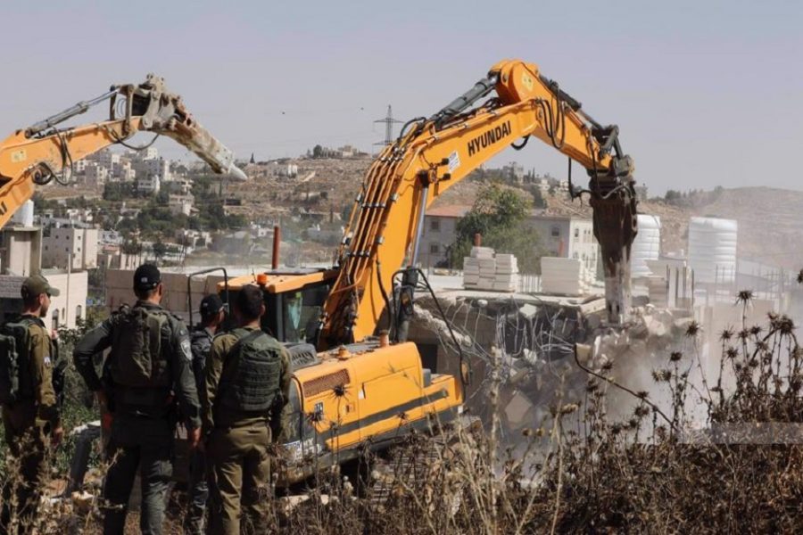 Zionist court sanctions the demolition of Palestinian school in Yatta