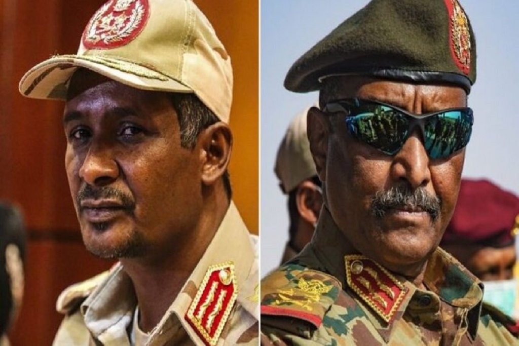 Why have the foreign parties involved in Sudan adopted the side of caution?