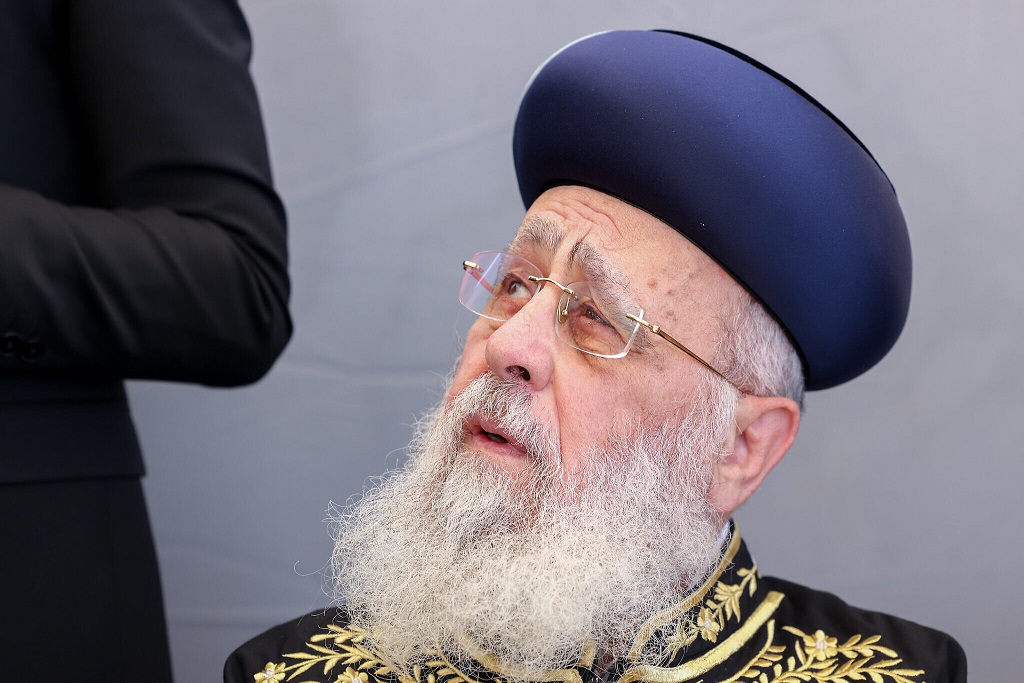 Chief Rabbi of the Zionists: We will leave Israel