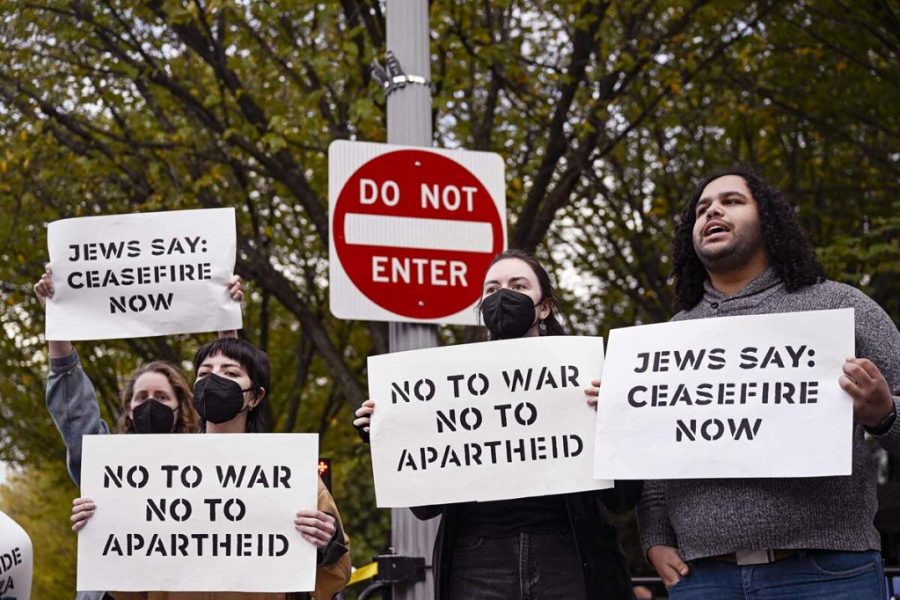 Jewish Protest in Front of the White House against the Rafah Massacre: Not in Our Name