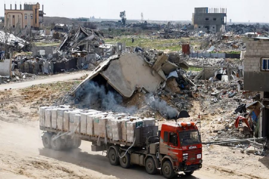 Arab countries condemn Israel’s decision to block aid into Gaza amid humanitarian crisis