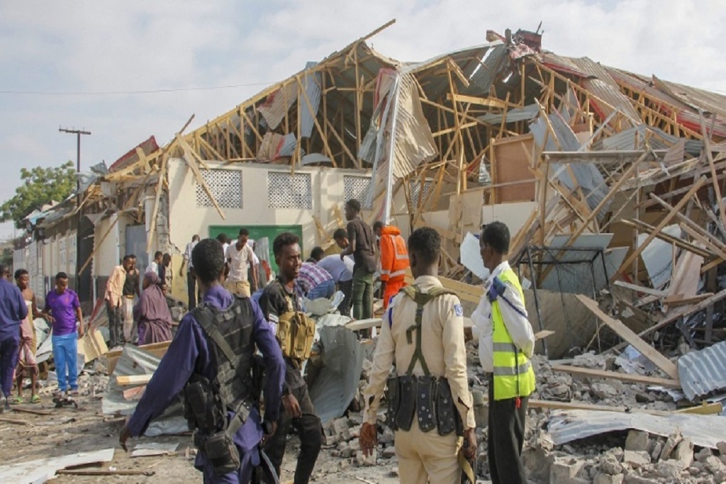 Watu watano waaga dunia katika mlipuko wa bomu karibu na shule huko Mogadishu