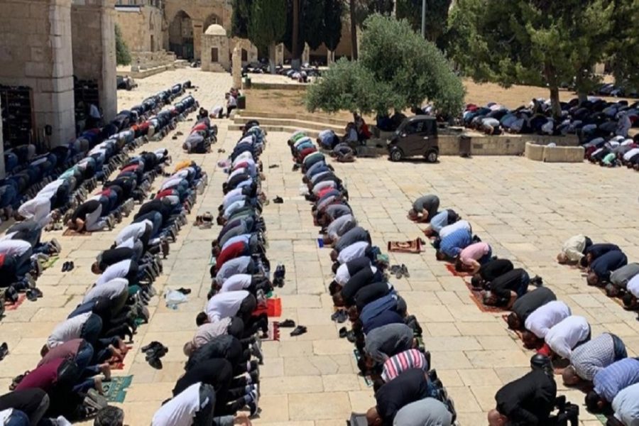 Wapalestina wasiopungua 45,000 wahudhuria Swala ya Ijumaa Al Aqsa