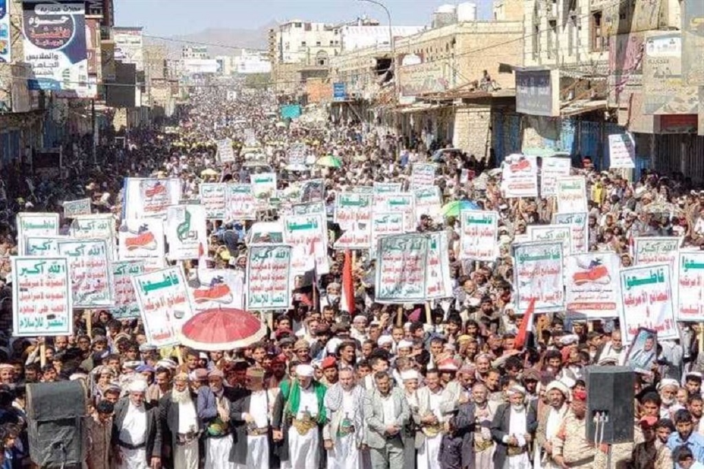 Maandamano makubwa ya wananchi wa Yemen kulaani uhalifu wa kuchoma Qur’ani nchini Uswidi