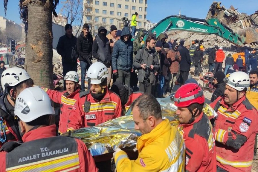 Idadi ya vifo katika tetemeko la ardhi la Uturuki yafikia 12,873
