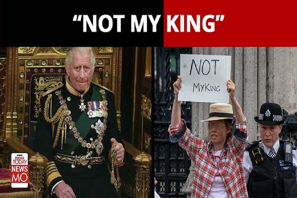 Wapinzani wa Ufalme wa Uingereza waandamana katika jiji la London