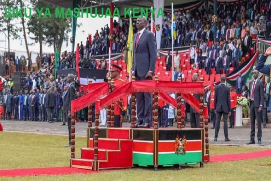 Rais Ruto aongoza Wakenya kuadhimisha Siku ya Mashujaa huku wanne wakifa katika mkanyagano