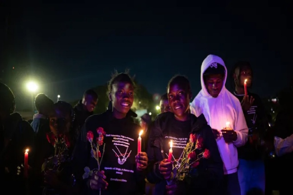 Wanawake nchini Kenya wafanya sherehe ya giza katika siku ya wapendanao
