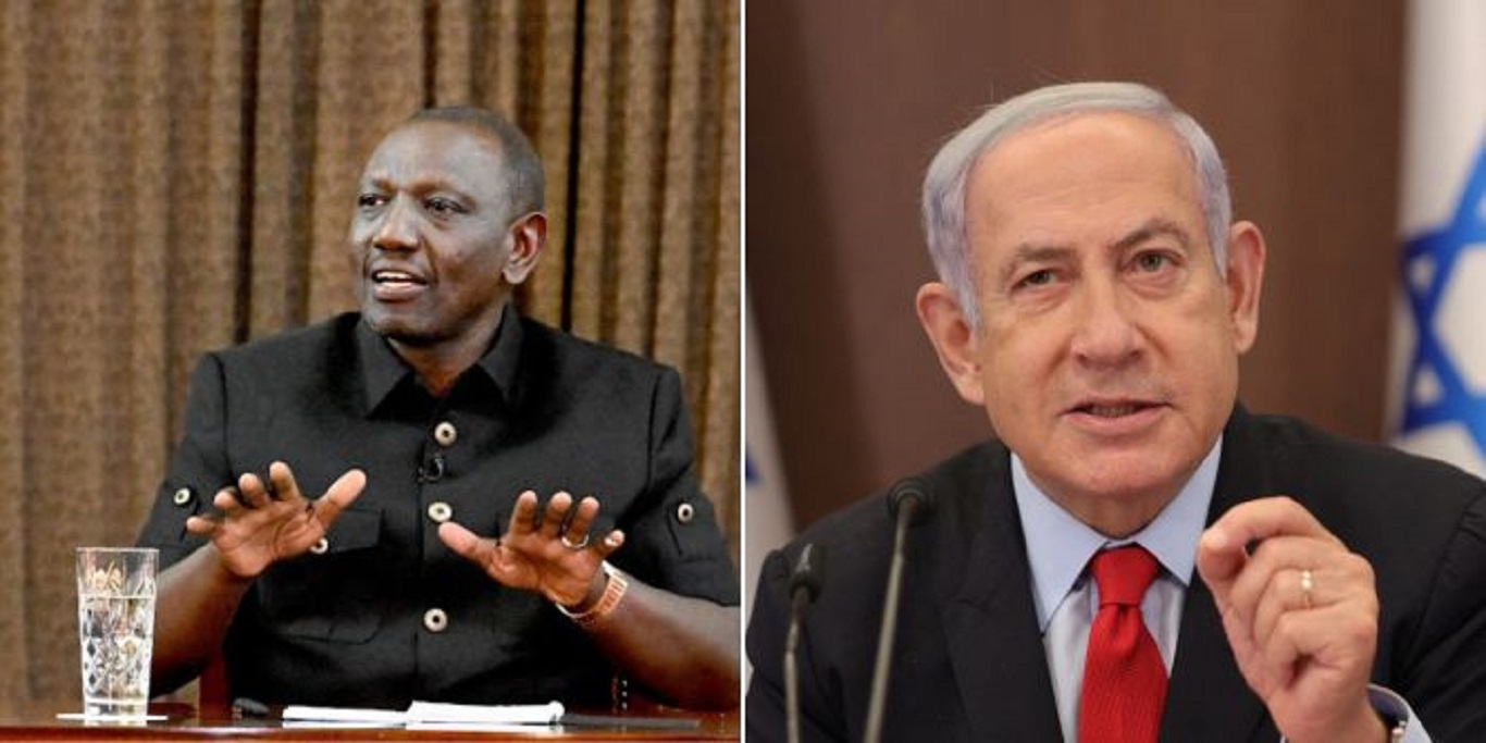 Ruto Alegeza Msimamo Kuhusu Vita vya Israel na Palestina Baada ya mazungumzo ya simu na Netanyahu