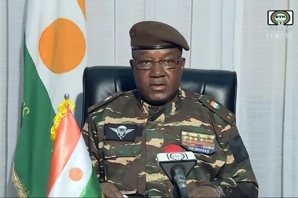 Kuondolewa kwa kwa ghafla upande mmoja kwa makubaliano ya kijeshi ya Niger na Marekani