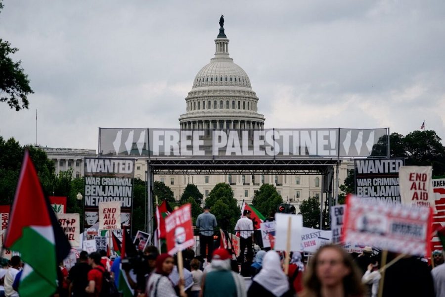 Waandamanaji 10,000 wakusanyika kupinga hotuba ya Netanyahu katika Bunge la Marekani