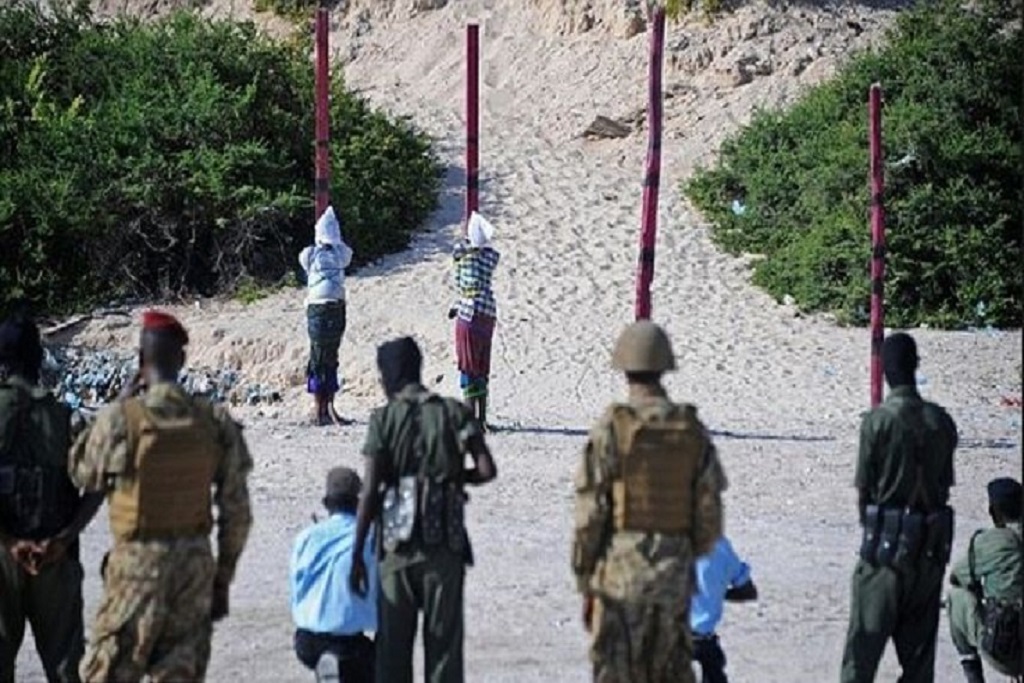 Kunyongwa kwa magaidi 5 wa “Al-Shabaab” kusini mwa Somalia