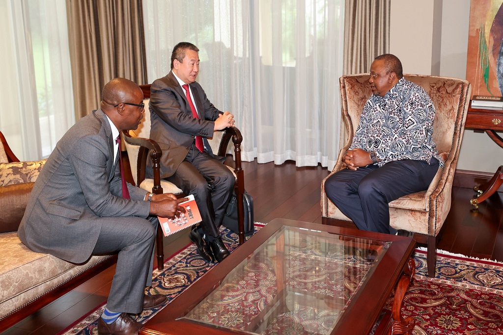 Uhuru afanya mkutano wa kawaida na mjumbe wa Umoja wa Mataifa