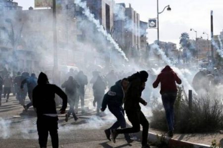 نابلس میں صہیونی فوج کی فائرنگ سے 70 فلسطینی زخمی