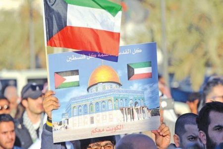 فلسطینی قوم کے تحفظ میں کسی ٹال مٹول کی کوئی گنجائش نہیں: کویت