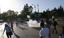 الشیخ جراح کے متاثرین سے یکجہتی کرنے والوں پر اسرائیلی فوج کا تشدد