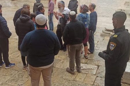 قابض اسرائیلی فوج کے زیر سایہ یہودی آبادکاروں کے ہاتھوں مسجد اقصیٰ کی بے حرمتی